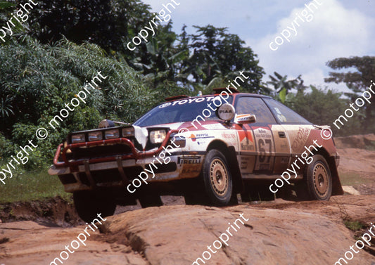 1990 Safari 67 Carlos Sainz Luis Moya Celica GT4 (courtesy Roger Swan) (10)