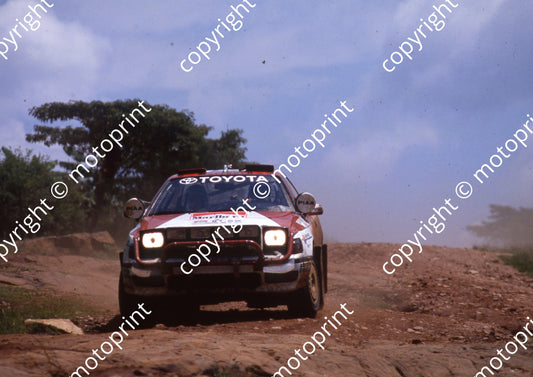 1990 Safari 67 Carlos Sainz Luis Moya Celica GT4 (courtesy Roger Swan) (6)