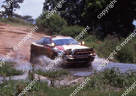 1990 Safari 6 Mikael Eriksson, Claes Billstam Celica GT4  (courtesy Roger Swan) (16)