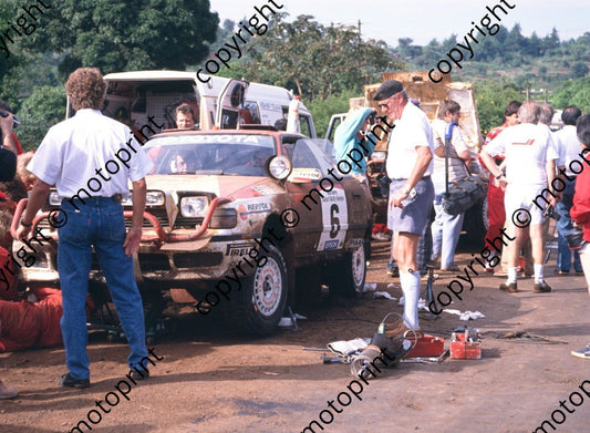 1990 Safari 6 Mikael Eriksson, Claes Billstam Celica GT4 road service (courtesy Roger Swan) (244)
