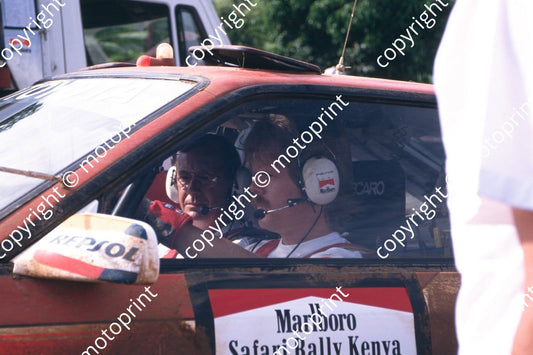 1990 Safari 6 Mikael Eriksson, Claes Billstam Celica GT4 road service (courtesy Roger Swan) (246)