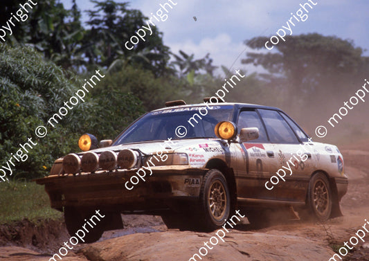 1990 Safari 9 Possum Bourne, Rodger Freeth Subaru Legacy (courtesy Roger Swan) (32)