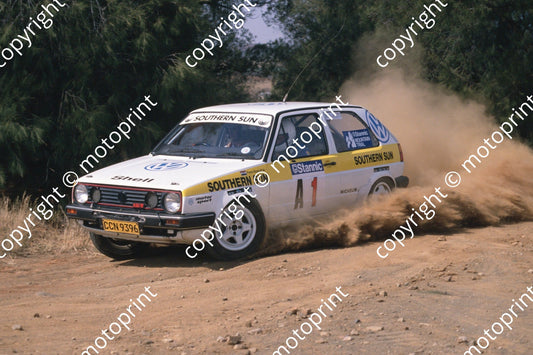 1990 Stannic Mtn A1 Sarel van der Merwe, Franz Boshoff Golf Synchro (courtesy Roger Swan) (256)