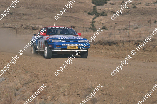 1990 Stannic Mtn A3 Hannes Grobler, Piet Swanepoel Nissan Sentra (courtesy Roger Swan) (139)