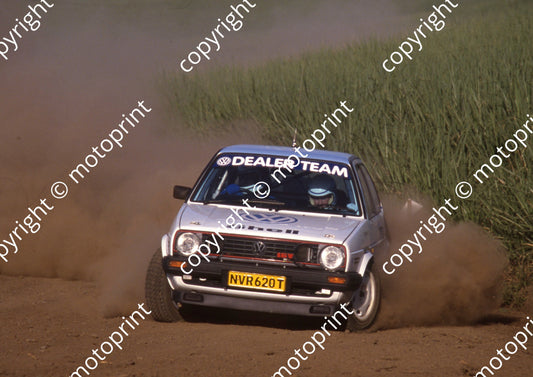 1990 Tour de Valvoline 10 Paolo Piazza-Musso, Gill Tarlton Golf (R Swan) (30)