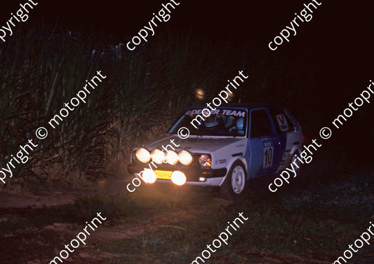 1990 Tour de Valvoline 10 Paolo Piazza-Musso, Gill Tarlton Golf (R Swan) (31)