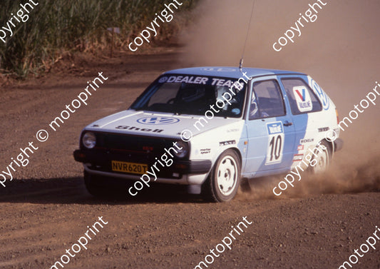 1990 Tour de Valvoline 10 Paolo Piazza-Musso, Gill Tarlton Golf (R Swan) (32)