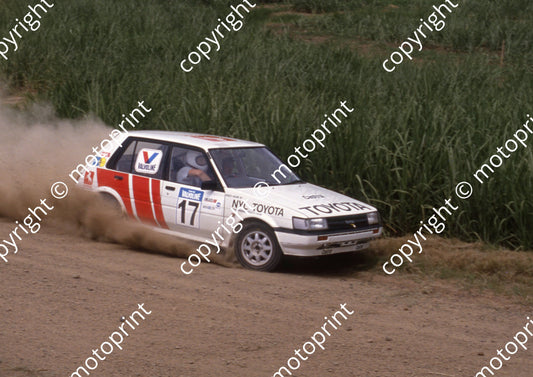 1990 Tour de Valvoline 17 Enzo Kuun, Johan Sieling Toyota  (courtesy R Swan) (10)