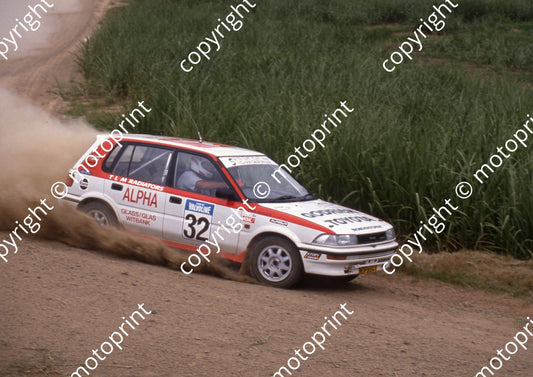 1990 Tour de Valvoline 32 Schalk, Sue Burger Toyota (courtesy R Swan) (5)