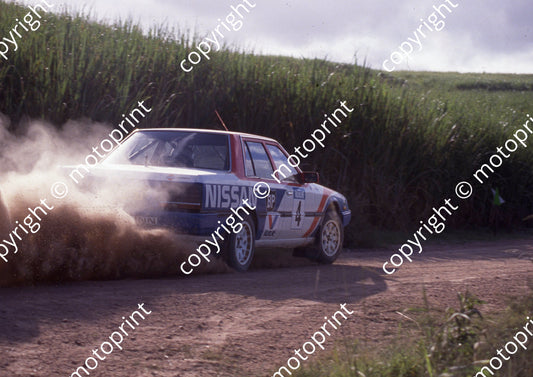 1990 Tour de Valvoline 4 Jan Habig, Douglas Judd Nissan  (courtesy R Swan) (29)