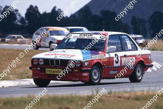 1990 Welkom Feb Stannic A3 Geoff Goddard BMW 325i (courtesy Roger Swan) (119)
