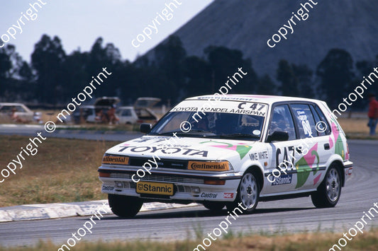 1990 Welkom Feb Stannic C47 Mike White Toyota Conquest (courtesy Roger Swan) (168)