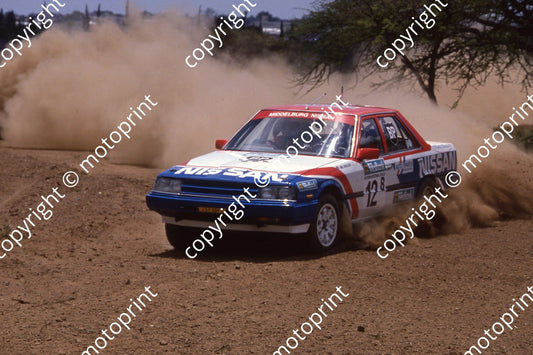 1990 Wesbank 12 Nino da Cunha, Paul Rouillard Nissan (courtesy Roger Swan) (8)