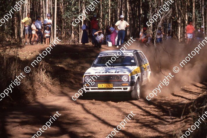 1990 Wesbank 7 Johan Evertse, Steve Harding Golf 1 (courtesy Roger Swa ...