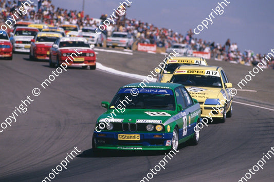 1990 Zwartkops Stannic A10 Peter Lanz BMW 325i A12 Roddy Turner Opel  (courtesy Roger Swan) (59)