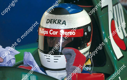1991 Belgian GP Michael Schumacher Jordan 191 F1 debut