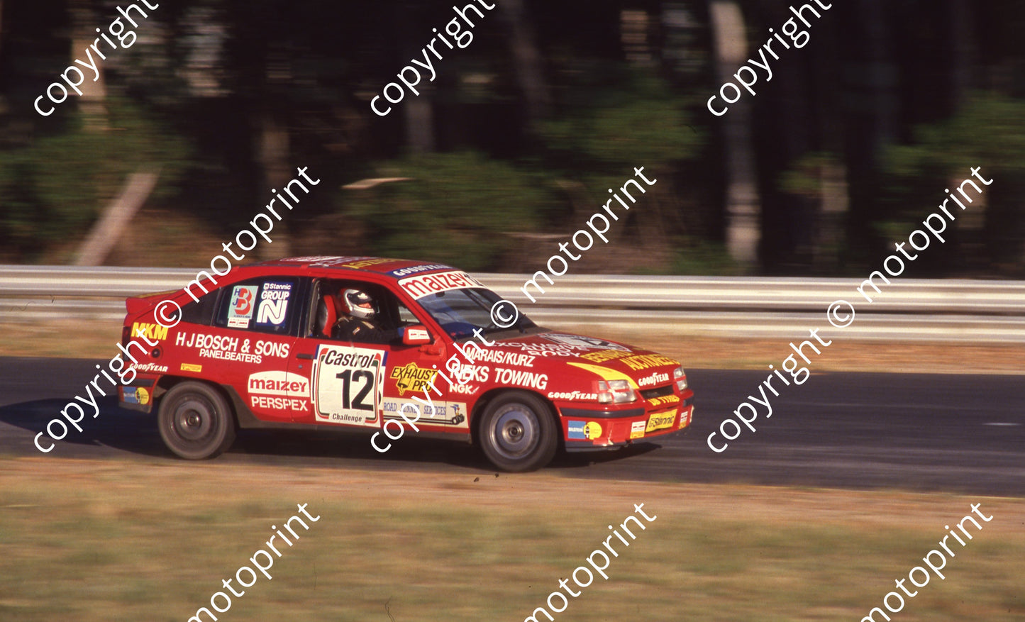 1991 Castrol 7 Hr 12 MaraIs, Kurz Opel (Colin Watling Photographic) 408