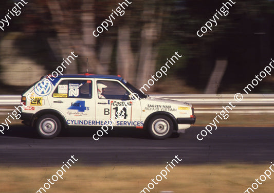 1991 Castrol 7 Hr 14 Sagren Nair, RIchard Vlietmen Golf (Colin Watling Photographic)  (2)