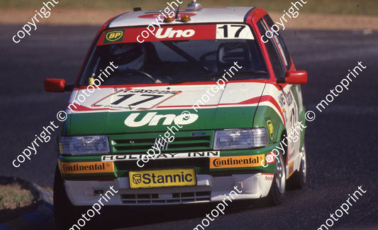 1991 Castrol 7 Hr 17 Hannes Grobler, Nic de Waal Uno (Colin Watling Photographic) (3)