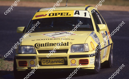 1991 Castrol 7 Hr 1 Mike Briggs, Roddy Turner Opel (Colin Watling Photographic) (3)