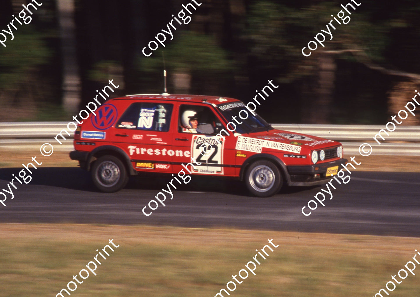1991 Castrol 7 Hr 22 G de Weerdt, G Dalglish, N van Rensburg Golf (Watling)