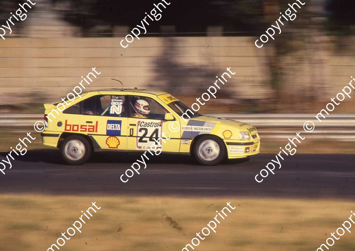 1991 Castrol 7 Hr 24 Mike Gilmour, Shaun Watson-Smith Opel (Colin Watling Photographic)