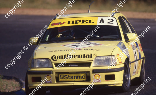 1991 Castrol 7 Hr 2 Leon Mare, Willie Hepburn Opel (Colin Watling Photographic) (1)