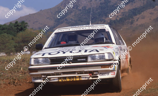 1991 Castrol Intnl 9 E Sanders, T van WEsternhagen Conquest RSi (Watling) - Copy