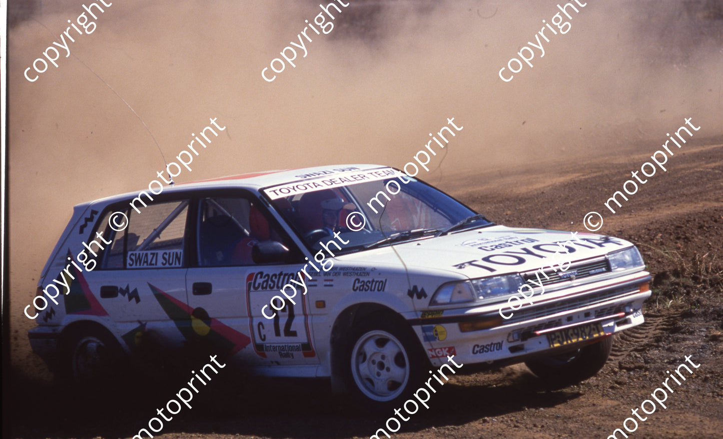 1991 Castrol Intnl Rally 12 Ben, Isebel vd Westhuizen Conquest RSI (Colin Watling Photographic) (5)