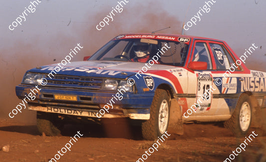 1991 Castrol Intnl Rally 13 Nuno da CUnha, Paul Roullard Skyline (Colin Watling Photographic) (48)