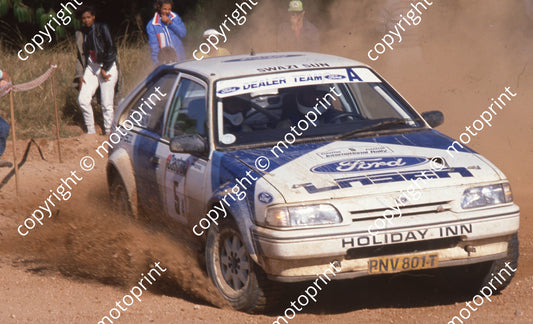 1991 Castrol Intnl Rally 5 (Glyn Hall, Martin Botha Laser (Colin Watling Photographic) (4)