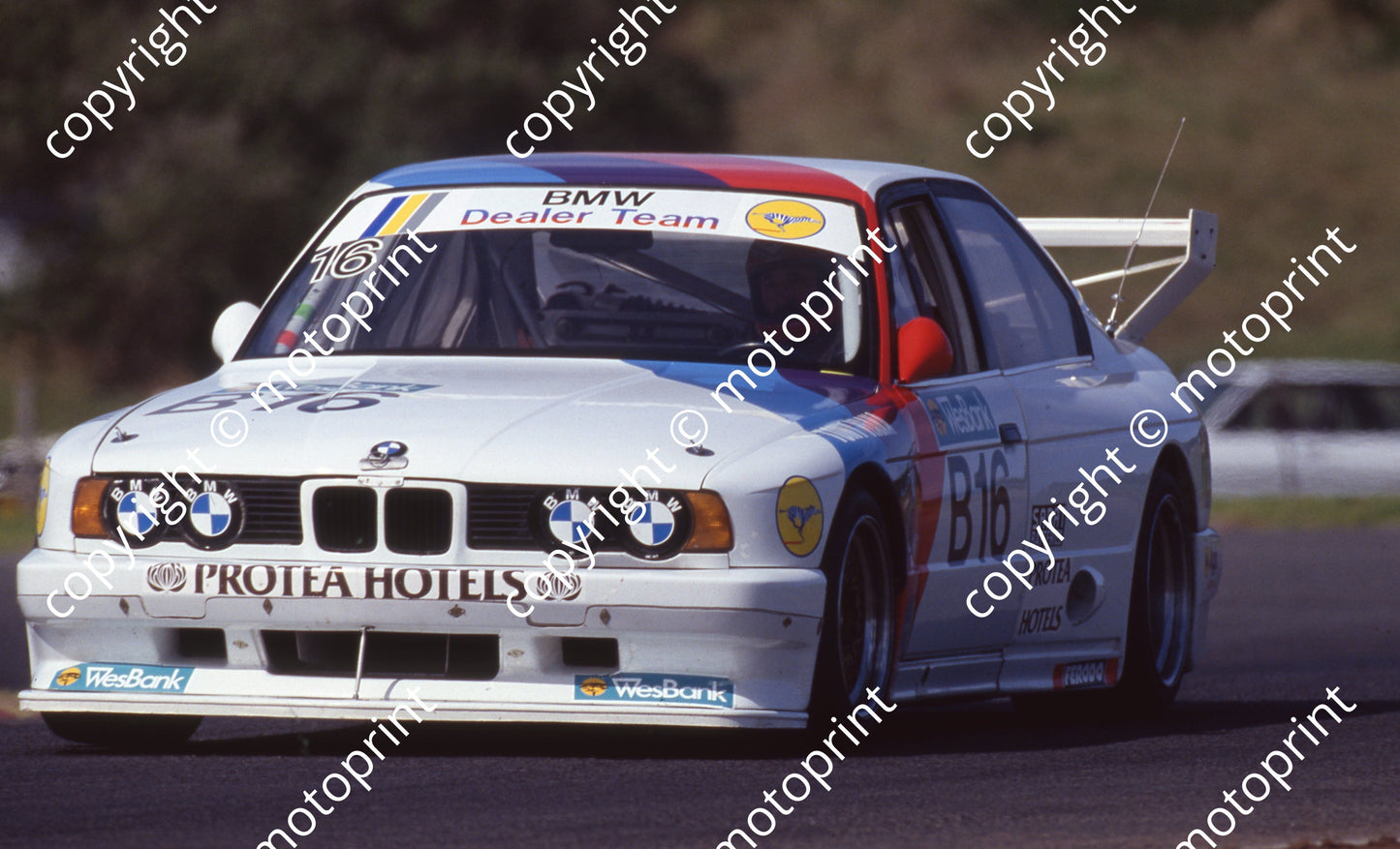 1991 EL Wesbank 16 Tony Viana BMW 535i (Colin Watling Photographic) (1)
