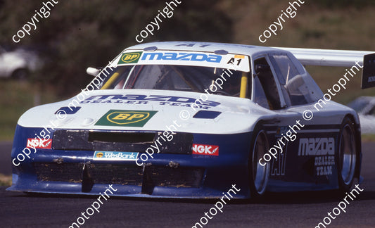 1991 EL Wesbank 1 Ben Morgenrood Mazda 323SL (Colin Watling Photographic) (4)