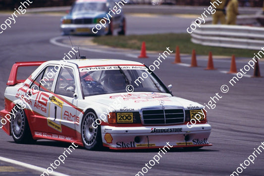 1991 Kya DTM 1  Klaus Ludwig AMG Mercedes 190 (Courtesy Roger Swan) (5)