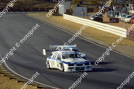 1991 Kya July Wesbank A6 Sarel van der Merwe Ford Sapphire A1   Ben Morgenrood Mazda 323SL(courtesy Roger Swan) (26)