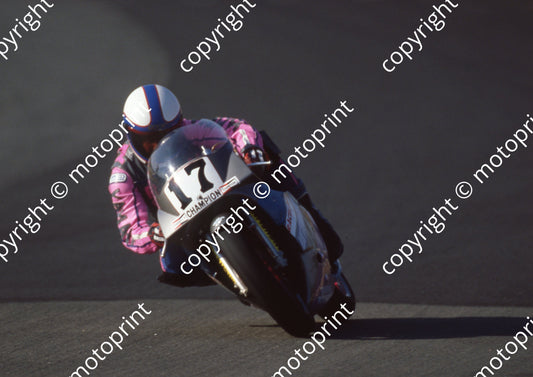 1991 Kya MC 17 Robin Stanley Tamaha TZ (Colin Watling Photographic)
