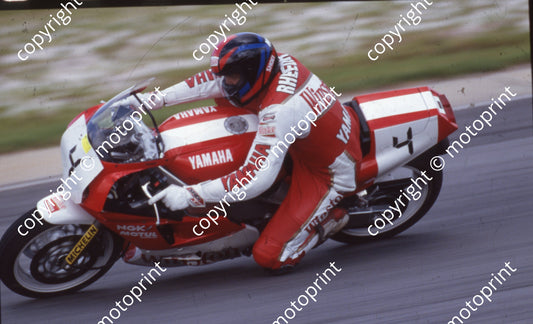 1991 Kya MC 4 Heinrich Rheeder Yamaha FZR (Watling)