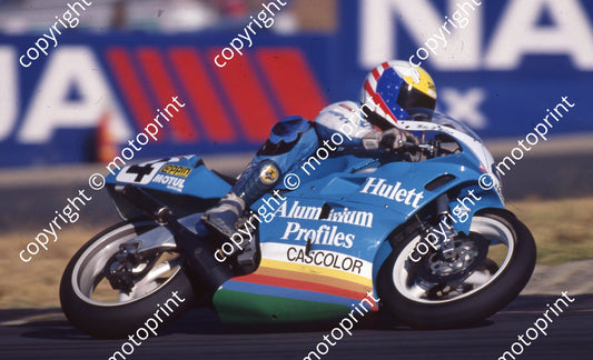 1991 Kya MC 4 Mike Wilson Yamaha TZB(Watling)