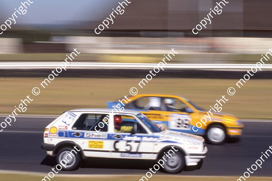 1991 Kya May Stannic C57 Henry van Vledder Golf GTi  blurred (courtesy Roger Swan) (158)