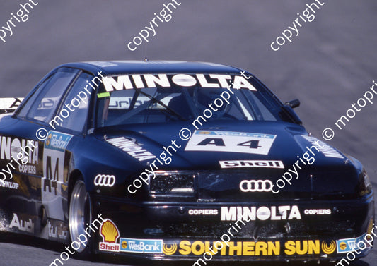 1991 Kya May Wesbank A4 Moss Audi Turbo scan (20x30cm) (Roger Swan) (1)