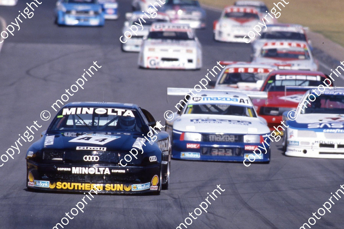 Terry Moss Racing 1991 Kya May Wesbank A4 Terry Moss Audi A1 Ben Morgenrood (courtesy Ro ...