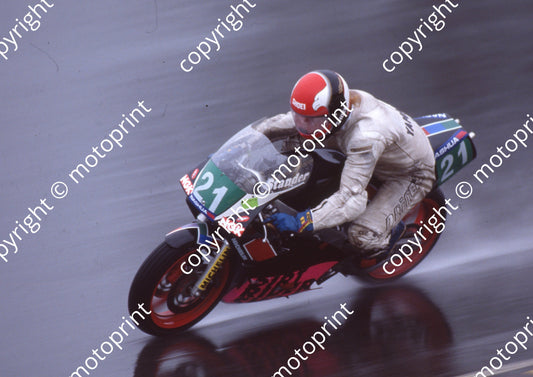 1991 Kya Nashua 250 GP 21 Jannie Stander Yamaha (Watling Photo) (2)