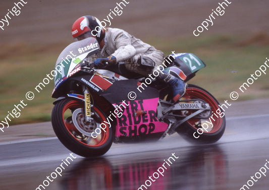 1991 Kya Nashua 250 GP 21 Jannie Stander Yamaha (Watling Photo) (4)