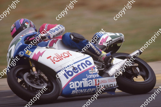 1991 Kya Nashua 250 GP 27 Renzo Colleoni Aprilia (Colin Watling Photo)  (4)