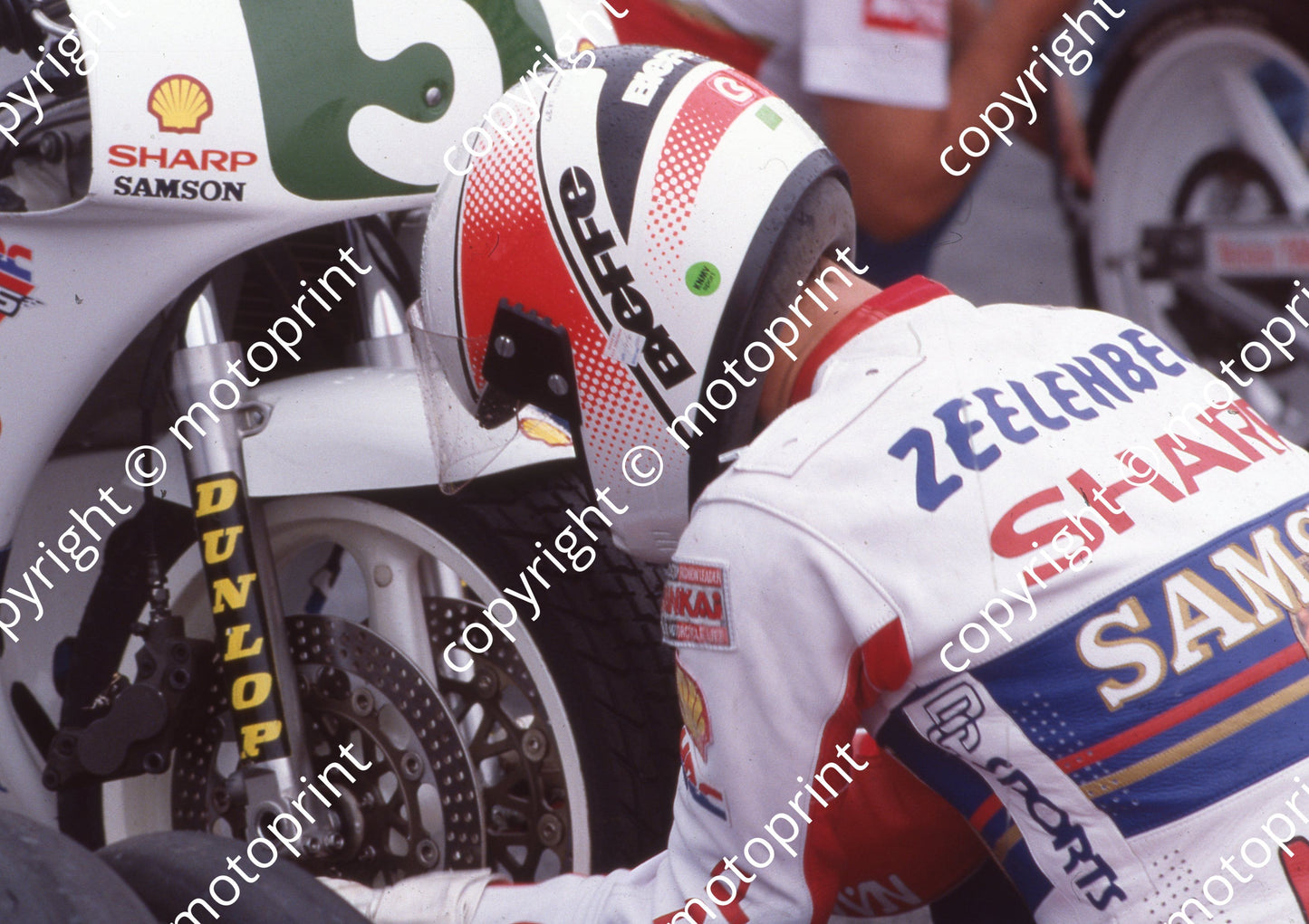 1991 Kya Nashua 250 GP 5 Wilco Zeelenberg Honda (Colin Watling Photographic) (201)