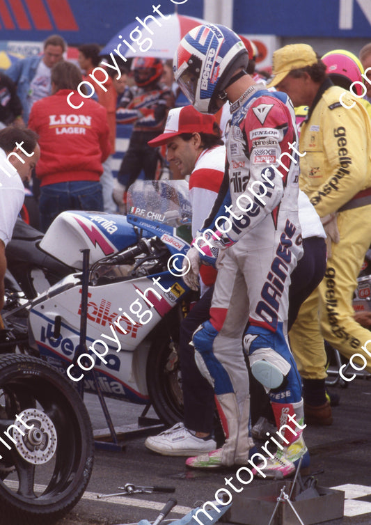 1991 Kya Nashua 250 GP 9 Franki Chili Aprilia (Watling Photo) (1)