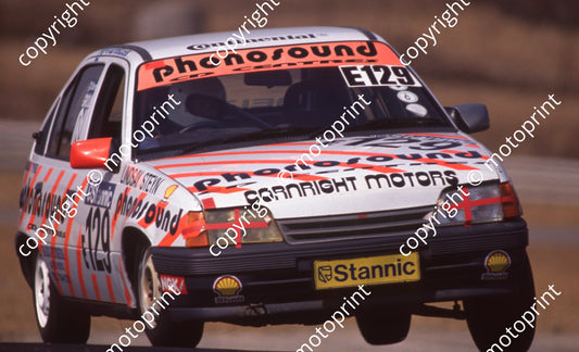 1991 Kya Stannic 129 Lindsay Steyn Opel Kadett Cub (Colin Watling Photographic) 136