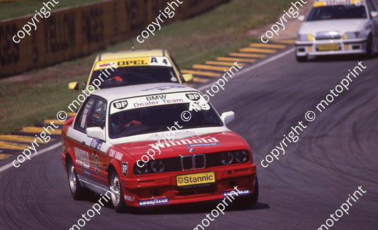 1991 Kya Stannic 9 Tony Viana BMW 325iS (Colin Watling Photographic) 225