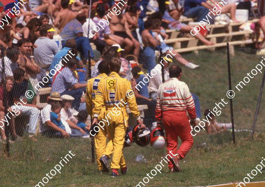 1991 Kya Stannic leading Tony Viana, Roddy  Turner, Leon Mare (Watling Photo)