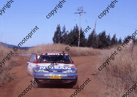 1991 NGK 2  Nic de Waal, Guy Hodgson Sentra confirm  (courtesy R Swan) (22)